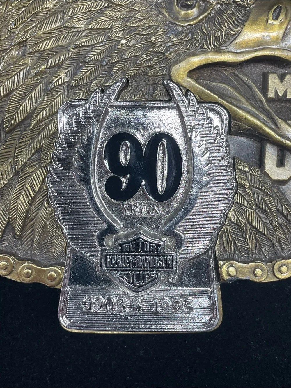 Harley-Davidson metallic commemorative